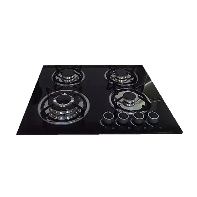 Best Selling LPG/NG pulse ignition cast iron burners 4 burner gas stove