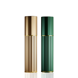 Wholesale Custom Refillable 5ml Empty Metal Green Red Gold <b>Black</b> Atomizer Travel Size <b>Pump</b> Spray Perfume Bottles Screen Printing - Product Image 1