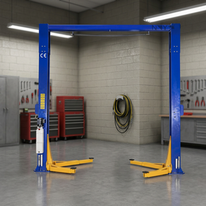 Two Post Clear Floor <b>Car</b> Lift Hydraulic Vehicle Hoist For Auto Garage Workshop Service Station Use Tire <b>Inflators</b> - Product Image 3