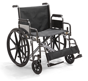 Reposapiés Elevador Ajustable y Acolchado para Silla de Ruedas, con Reposabrazos Abatibles, para Hospitales y Residencias de Ancianos - Product Image 5