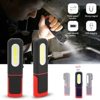 Lampe de travail COB haute puissance personnalisable avec logo : Lampe torche portable réglable à 360 degrés pour la réparation automobile