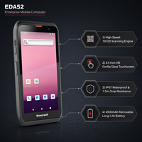 PDA Android 10 Tangguh untuk IP66 4G WiFi 5000mAh Perangkat Tangguh Pengumpul Data Genggam Gudang Pemindai Barcode Honeywell NFC