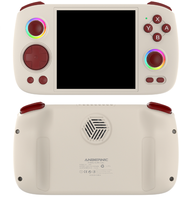 Anbernic RG Cube Kids Arcade Mini Games Écran 3.95 "Ips Rétro Portable Console de Jeu Portable pour Ps1/Sfc/Md