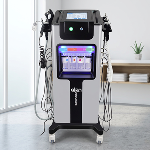 Appareil Commercial Vertical de Soin Facial à Eau avec 8 Poignées pour l'Élimination Efficace des Points Noirs, le Raffermissement de la Peau et le Rajeunissement Anti-Âge - Product Image 1