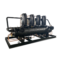 Refroidisseur à spirale refroidi par eau, refroidisseur d'eau industriel 5-50 RT, système de refroidissement de process pour usage en usine