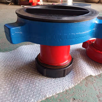 Tête de circulation 2 3/8 ''8RD EUE Pin X 3'' Fig 1502 Connexion femelle à marteau intégral 5k PSI WP
