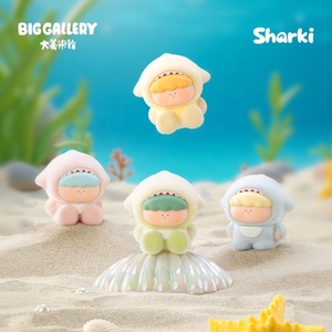 100% Original BIG GALLERY Sharki Series Figuras de Acción Coleccionables de Anime, Adornos Lindos para el Hogar, Juguetes de Caja Sorpresa - Product Image 5