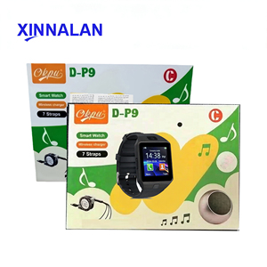 นาฬิกาอัจฉริยะรุ่นใหม่ D-P9 ปี 2026 พร้อมฟังก์ชั่นติดตามการนอนหลับ ลำโพงขนาดเล็ก หูฟัง P9 ชุดของขวัญพร้อมที่ชาร์จไร้สาย สายรัดข้อมือซิลิโคน 7 เส้น - Product Image 3