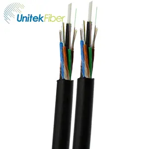 Competitive Price GYFTY Outdoor Aerial Fiber Stranded Loose Fiber Optic Suppliers 2-288cores MDPE HDPE Optic Cable