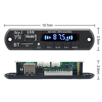 Module de carte de décodage MP3 Auto Car FM AUX USB Carte de décodeur MP3 WMA