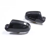 Couvercle de rétroviseur en fibre de carbone pour Audi A3 A4 B8.5 A5 S5 RS5 RS3 RS4 2010-2016 Boîtier de coque de boîtier automatique