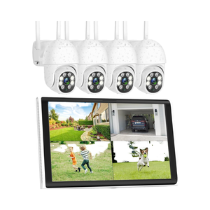 Hongnaer 4CH 3MP Wireless <strong>Security</strong> Camera <strong>System</strong>, Two-Way Audio, SD Card Storage, Outdoor/Indoor <strong>Home</strong> WiFi <strong>CCTV</strong> Kit - Product Image 4