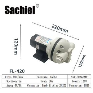 FL420 Customized 12V/24V Eco-Friendly <b>Pump</b> 20L/Min Urea Dispenser Diaphragm Clean Water OEM Support Fluid <b>Vacuum</b> Urea <b>Pump</b> Gas S - Product Image 6