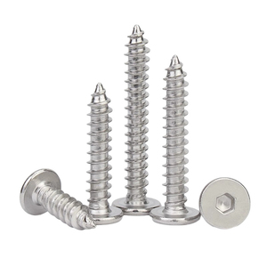 M2 M2.3 M2.6 M3 M3.5 M4 M5 M6 Stainless Steel 304 Wood <strong>Allen</strong> Socket Self Tapping <strong>Screw</strong> Ultra Thin Hex Flat Head <strong>Screws</strong> - Product Image 2