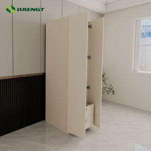 Armoire de rangement moderne extensible de haute qualité à 2 portes, imperméable, mobilier de bureau pour l'école, l'hôpital - Product Image 6