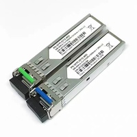 10G SFP + LC konektörü optik alıcı-verici modülü SFP-10G-SR Fiber optik ekipman