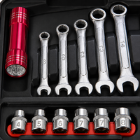 88 Piece Chrome Vanadium Steel Hardware Tool Set with Hard Case Screwdriver Socket Pliers for Home & Automotive Maintenance