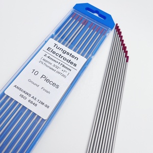 Electrodo de Tungsteno con Torio (WT20) 1.6*175mm <span class=keywords><strong>para</strong></span> Soldadura por Arco de Argón, Resistente a Altas Corrientes - Product Image 6