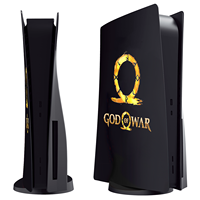 Neue Hard Replate Face plate Shell Cover für Playstation 5 Console Pancels mit God Of War Disc Edition