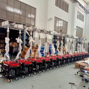 مولد بنزين محمول ومصباح إضاءة متنقل - Product Image 3