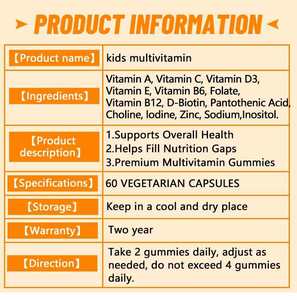 Gummies multivitaminées pour enfants en forme <span class=keywords><strong>d</strong></span>'ours en peluche ODM/OEM, contenant des vitamines A, C, <span class=keywords><strong>D</strong></span>, E, K, saveurs riches, <span class=keywords><strong>bienfaits</strong></span> pour la santé immunitaire - Product Image 3
