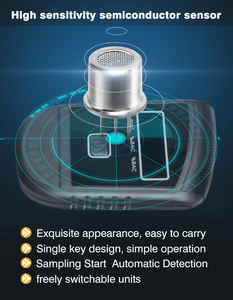 Meistverkaufter Tragbarer <span class=keywords><strong>LED</strong></span> Digital-<span class=keywords><strong>Display</strong></span> OEM ODM Alkoholtester Atemalkoholmessgerät EN16280 Zertifiziert Halbleiter-Sensor 2 AAA ACT - Product Image 5