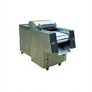 Machine commerciale de découpe d'os, hachoir à viande congelée, coupe-cubes pour côtes de porc et volaille, en acier inoxydable, avec convoyeur, haute efficacité - Product Image 1