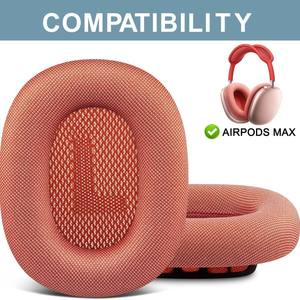 Coussinets d'oreille en tissu maillé écologiques et antichocs de remplacement pour écouteurs <span class=keywords><strong>Max</strong></span>, oreillettes magnétiques, coussinets d'oreille - Product Image 4
