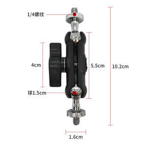 Action <b>Camera</b> Mount Aluminum Alloy Adjustable 10.8x5cm General Use Cycling Recorder Bracket - Product Image 5