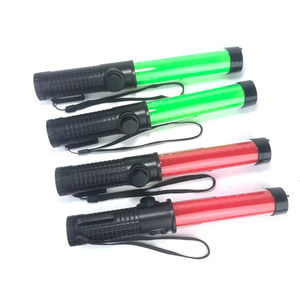 携帯型LED安全警告灯Wand交通バトン公安用ホワイトリフレクター付きABS PC PVCプラスチック製 - Product Image 5