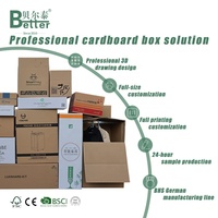 Cajas Rígidas Personalizadas Ecológicas, Resistentes, Reciclables, de Alta Gama, Portátiles, con Revestimiento de Cera, con Grabado en Relieve, Impermeables, de Cartón Corrugado