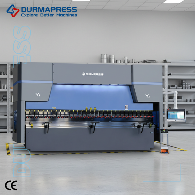 CNC Hydraulic Press Brake Using DA69S Interface User Friendly Control for Daily Operation