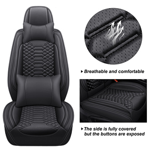 <span class=keywords><strong>Coprisedili</strong></span> Trapuntati 3D FXAP in Pelle Premium Impermeabile per Subaru Outback Forester <span class=keywords><strong>Mazda</strong></span> 3 - Set Completo - Product Image 2