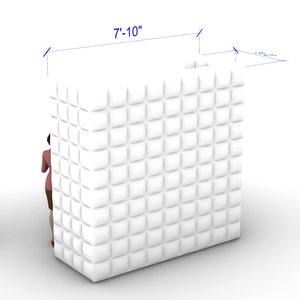 Cabina Fotografica Gonfiabile Personalizzata Multicolore a 360° con LED e Ventilatore <span class=keywords><strong>per</strong></span> Uso Interno/<span class=keywords><strong>Esterno</strong></span> - Product Image 5