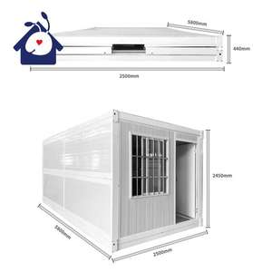 Structure pliante préfabriquée pliable maison de conteneur préfabriquée d'expédition maisons de camping préfabriquées faciles à déplacer et à installer Offre Spéciale - Product Image 6
