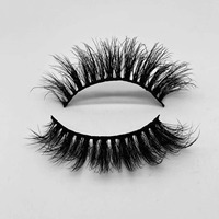 Vente en gros de faux cils en vison synthétique de 15 mm, effet œil de chat, naturels, doux, volumineux, avec boîte personnalisée OEM