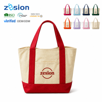 Sac fourre-tout publicitaire personnalisé avec logo, sac en toile pour salon professionnel, sac écologique réutilisable, vente en gros, fabricant OEM