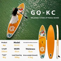 Planche à pagaie SUP Source-Factory, design graffiti poisson Koi, planche de surf gonflable portable en PVC pour adultes, ensemble complet d'équipement