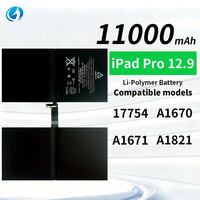 Batterie de remplacement pour tablette 11000mAh pour Apple Batterie de tablette de haute qualité pour iPad Pro12.9 Batteries de tablette