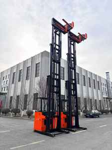 Everlift Vna Heftruck 1-1.5 Ton 3 Weg Drie Manieren Smal Gangpad Vorkheftruck Elektrische 12M Triplex Mast Met Lithium Batterij - Product Image 5