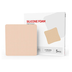 Perban Busa Silikon Medis dengan Perekat Tepi, Perban Perawatan Luka Tahan Air untuk Perawatan Luka Setelah Operasi di Rumah Sakit - Product Image 3