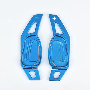 Convient pour S3 S5 S6 SQ5 RS3 RS6 RS7 Volant en alliage d'aluminium Palettes de changement de vitesse Volant Palettes de changement de vitesse - Product Image 5