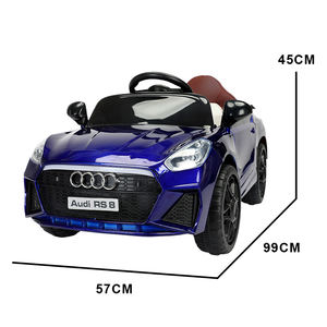 Voiture de sport télécommandée <span class=keywords><strong>Audi</strong></span> à double propulsion sous licence, batterie 6V, jouet pour enfants, voiture électrique à quatre roues, pour grands garçons et filles, poussette pour bébé - Product Image 3