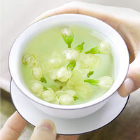Huaou Yulin Gunagxi chine thé de fleurs sèches en gros de haute qualité thé de bourgeon de fleur de jasmin sec blanc pur pour thé en fleurs