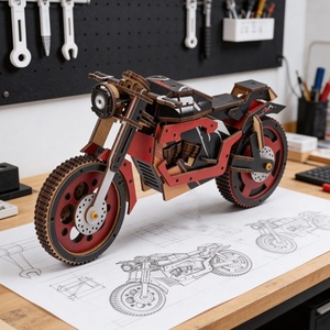 <span class=keywords><strong>Puzzle</strong></span> en <span class=keywords><strong>bois</strong></span> personnalisé pour adultes, <span class=keywords><strong>puzzle</strong></span> mécanique 3D, fabricant OEM, assemblage artisanal, modèle de <span class=keywords><strong>moto</strong></span>, décoration de bureau - Product Image 1