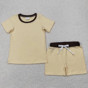 ชุดเสื้อผ้าเด็กผู้หญิงฤดูร้อนใหม่ อายุ 2-16 ปี เสื้อยืดแขนสั้นและกางเกงขาสั้น ชุดเด็ก 2 ชิ้น ผ้าฝ้าย - Product Image 5