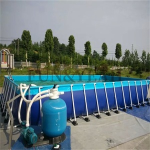 Parque acuático grande al aire libre, marco de juegos para niños, piscina a la venta, Metal extraíble, precio de fábrica, alta calidad, personalizado - Product Image 6