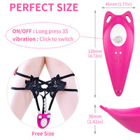 Slip-Vibrator mit Vibrierenden Höschen Kabellose Fernbedienung Vibrator Erotikspielzeug Damenunterwäsche Spielzeug
