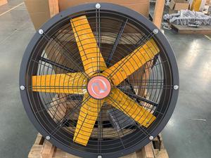 พัดลมติดผนังแบบส่ายขนาด <span class=keywords><strong>0.6</strong></span> 0.9 1.2 เมตร ประหยัดพลังงาน ปริมาณลมมาก พร้อมรีโมทคอนโทรล สำหรับใช้ในคลังสินค้า โรงงาน และกลางแจ้ง - Product Image 2