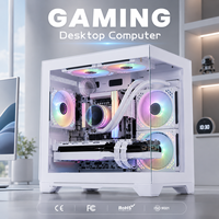 Tour PC Multimédia Personnalisable Ryzen 7 7800X3D RX 7800XT 16G 32G 1TB SSD Système Gamer Professionnel Vente en Gros